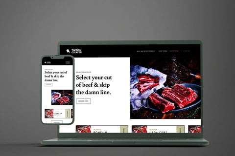 Brand and UX/UI Design for Twine & Clever project