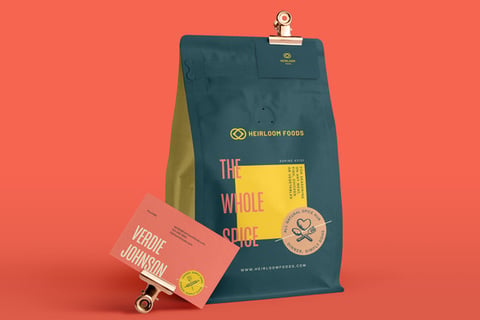 Brand Designer for Heirloom Foods project