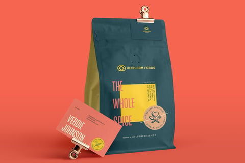 Brand Designer for Heirloom Foods project