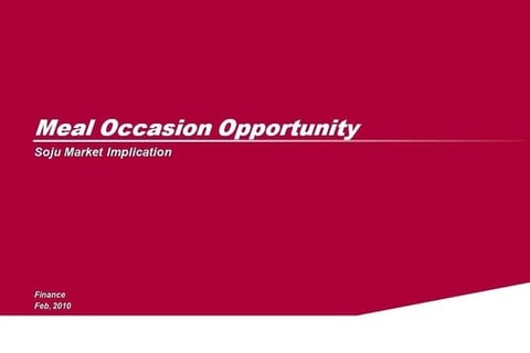 New Market Opportunity project