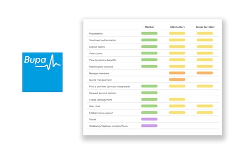Bupa Insurance Portal project