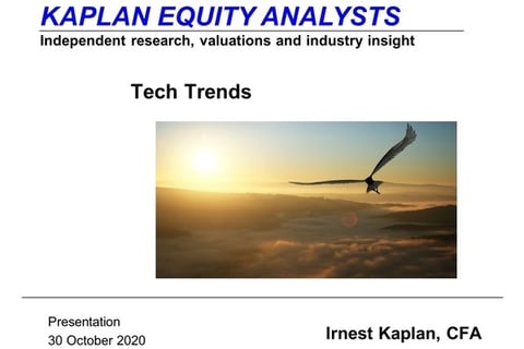 Technology Trends Presentation project