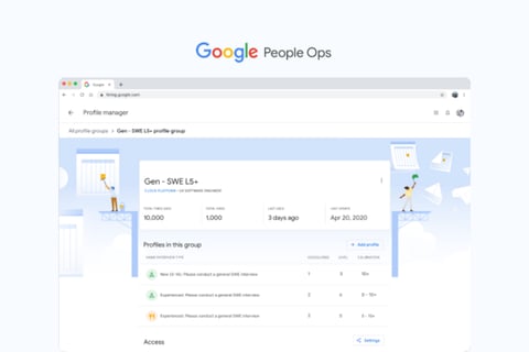 Lead Designer—Profile Group Creation for a Scheduling Tool project