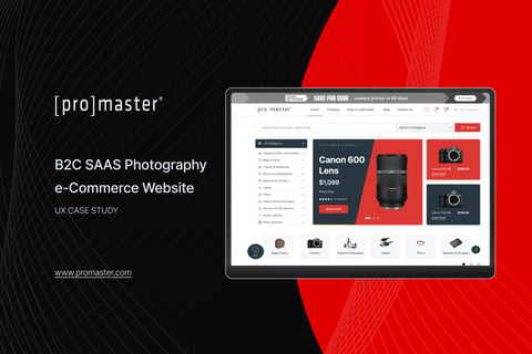 B2C SaaS Website Redesign project
