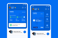 UI Design and UX Research | Nexta Fintech Mobile Application