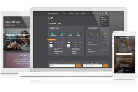 Designs for Health eCommerce project