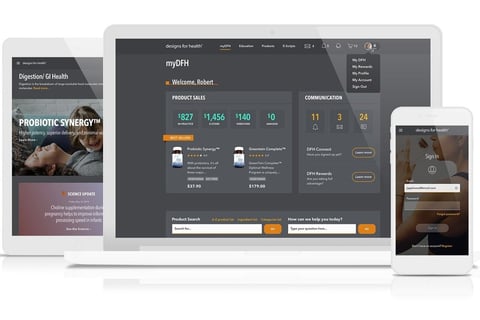 Designs for Health eCommerce project