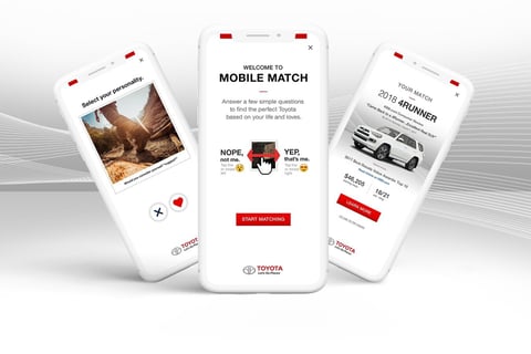 Toyota: Mobile Find Your Match project