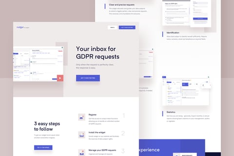 Rodger App: Inbox for GDPR Requests project