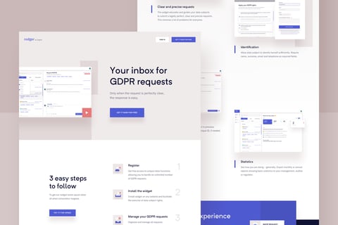 Rodger App: Inbox for GDPR Requests project