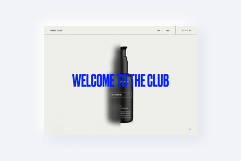 Menz Club | eCommerce project