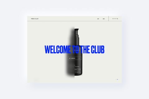 Menz Club | eCommerce project