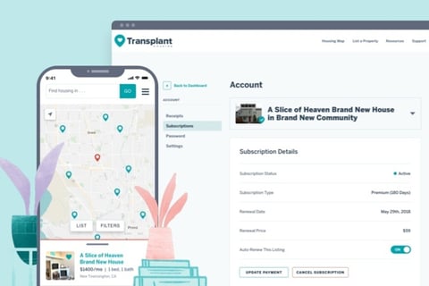 Transplant Housing Web App project