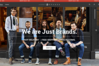 Website Redesign for Just Brands