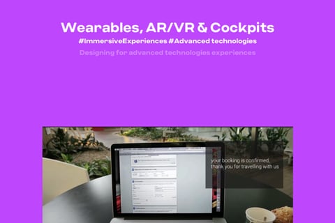 Designing Wearables, AR/VR, and Cockpits project