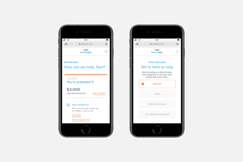 Consumer Subscription Insurance Web Experience project