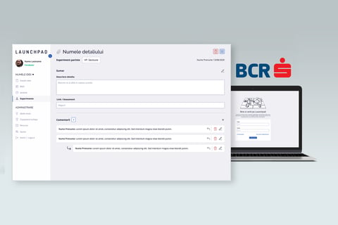 BCR | Business Plan Platform project