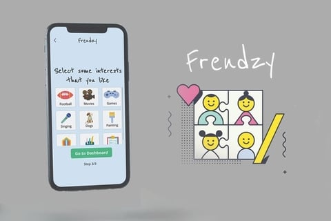 Frendzy | Mobile App: Discover and Connect with New Classmates project