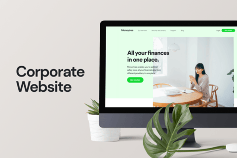 Corporate website project