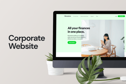 Corporate website project