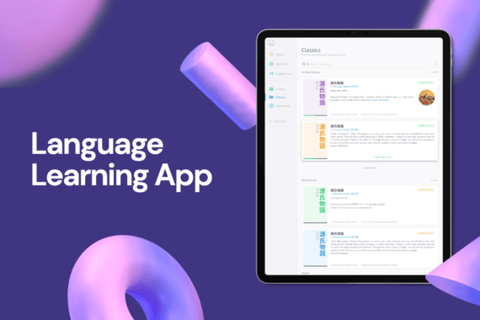 Language Learning App project