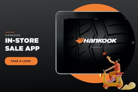 Hankook | In-store App project