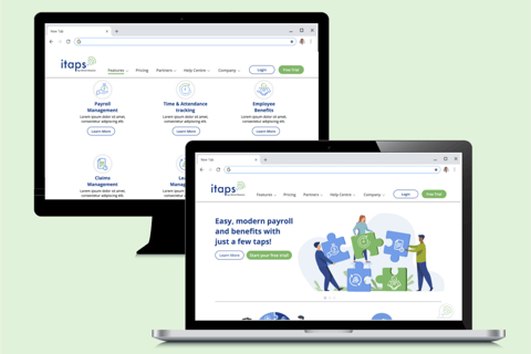 Sales Website for an HR Management System project