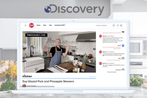 Food Network Kitchen - Web Launch project