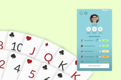 Game Application for an Indian Company project