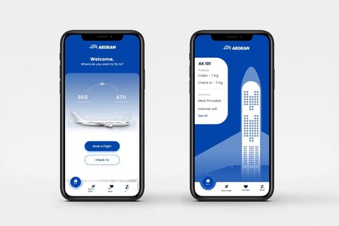 Booking Air Tickets Application project