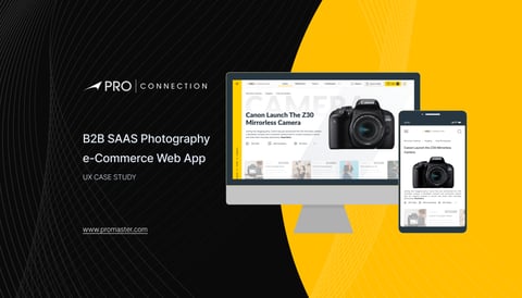 B2B SaaS Photography eCommerce Web App project