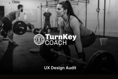 TurnKeyCoach | UX Audit and Redesign project