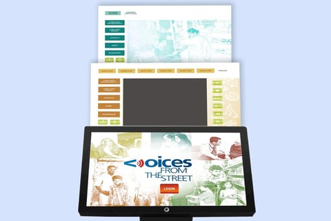Kiosk Application for Marketing Managers project