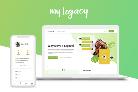 My Legacy | Social Network project