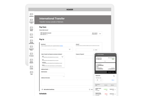 UX Design for Corporate Banking Portal project