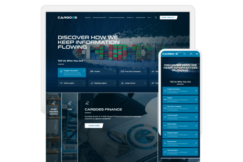 UX Design for Logistics Company Website project