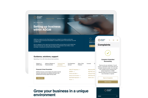 UX Optimization for a Financial Center Website project