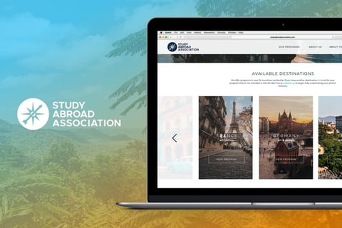 Study Abroad Association Website project