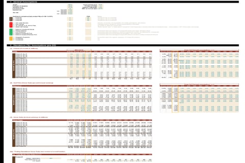 Examples of Financial Modeling Templates project