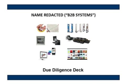 B2B Hardware and Software Products Business project