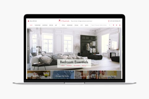 Website Design for Chairish project