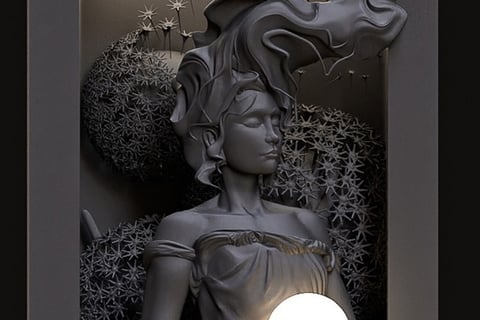 The Dandelions: Art Nouveau CNC Project project