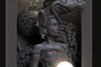 The Dandelions: Art Nouveau CNC Project