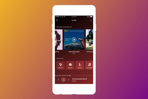 U.Like Music App project