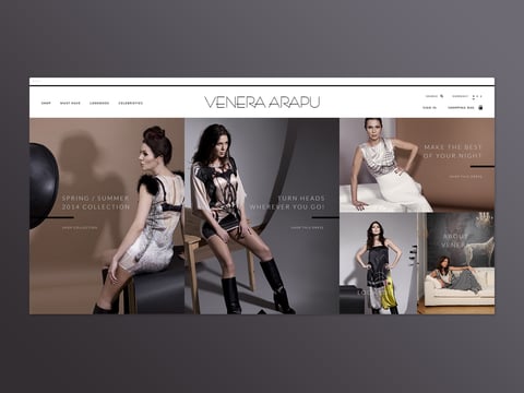 Venera Arapu - Fashion Store project