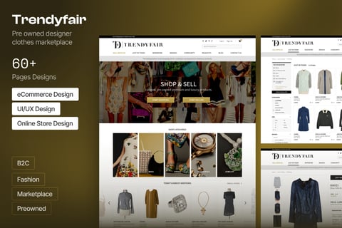Fashion Sales Stores Platform project