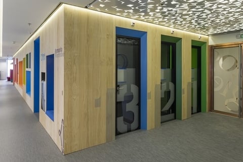 Google Madrid Office Design Fit-Out at Torre Picasso project