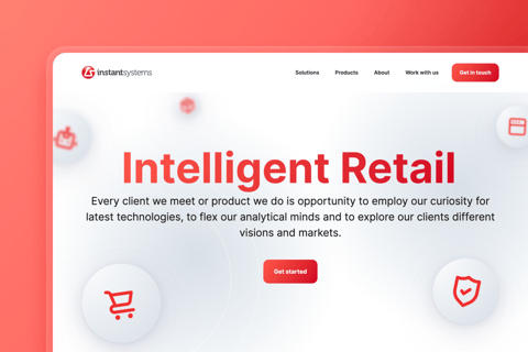 InstantSystems | Marketing Website project