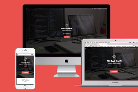 Portfolio Website Design project