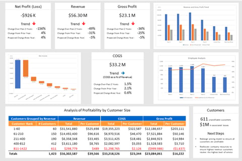 A Return to Profitability: Analysis and Solutions project